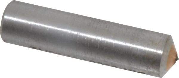 Norton - 1/4 Carat Single Point Diamond Dresser - 2" Long x 1/2" Shank Diam - Makers Industrial Supply