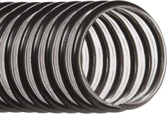 Hi-Tech Duravent - 3" ID, 24 Hg Vac Rating, 20 psi, PVC Vacuum & Duct Hose - 25' Long, Clear, 2-1/2" Bend Radius, -20 to 150°F - Makers Industrial Supply