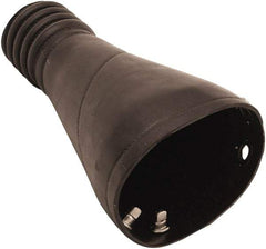 Hi-Tech Duravent - Custom EPDM Universal Adapter - 8" Long, Oval ID Range - Makers Industrial Supply