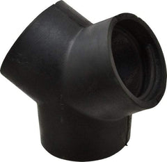 Hi-Tech Duravent - 3" ID Custom EPDM Y Adapter - 4" Long - Makers Industrial Supply