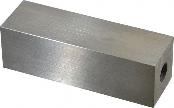 Mitutoyo - 3" Square Steel Gage Block - Accuracy Grade 0, Includes Certificate of Inspection - Makers Industrial Supply