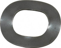 Made in USA - 7/16" Screw, 0.474" ID x 0.815" OD, Grade 1074-1095 Spring Steel Triple Wave Washer - 0.02" Thick, 0.07" Overall Height, 0.014" Deflection, 88.22 Lb at Deflection - Makers Industrial Supply