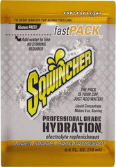 Sqwincher - 0.6 oz Pack Orange Activity Drink - Liquid Concentrate, Yields 6 oz - Makers Industrial Supply