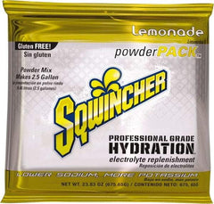 Sqwincher - 23.83 oz Pack Lemonade Activity Drink - Powdered, Yields 2.5 Gal - Makers Industrial Supply