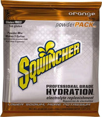 Sqwincher - 47.66 oz Pack Orange Activity Drink - Powdered, Yields 5 Gal - Makers Industrial Supply