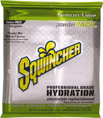 Sqwincher - 47.66 oz Pack Lemon-Lime Activity Drink - Powdered, Yields 5 Gal - Makers Industrial Supply