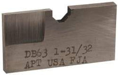 APT - 1-31/32 Inch Diameter, 3/16 Inch Thick, High Speed Steel Auxiliary Pilot Blade - Series D, DX15 Auxiliary Pilot Required - Makers Industrial Supply