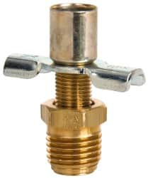 Eaton - Steel External Seat Drain Cock & Shutoff Valve - 1/4 Thread, 150 Max psi - Makers Industrial Supply