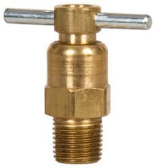 Eaton - Steel Internal Seat Drain Cock & Shutoff Valve - 1/8 Thread, 150 Max psi - Makers Industrial Supply