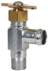 Eaton - 5/8" Pipe, Steel Hose to Pipe Drain Cock & Shutoff Valve - 3/8 Thread, 150 Max psi - Makers Industrial Supply