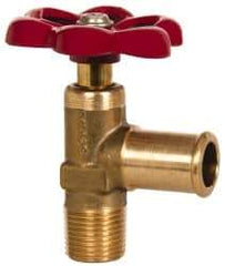 Eaton - 5/8" Pipe, Steel Shutoff Drain Cock & Shutoff Valve - 3/8 Thread, 150 Max psi - Makers Industrial Supply