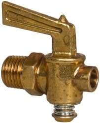 Eaton - Steel Ground Plug Drain Drain Cock & Shutoff Valve - 1/4 Thread, 30 Max psi - Makers Industrial Supply