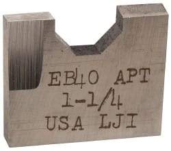 APT - 1-1/4 Inch Diameter, 1/4 Inch Thick, High Speed Steel Auxiliary Pilot Blade - Series E - Makers Industrial Supply