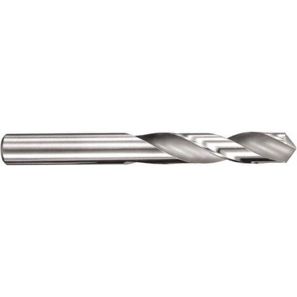 SGS - 4mm 145° Spiral Flute Solid Carbide Screw Machine Drill Bit - Makers Industrial Supply