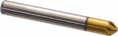 Melin Tool - 3/16" Head Diam, 3/16" Shank Diam, 6 Flute 90° Cobalt Countersink - Makers Industrial Supply