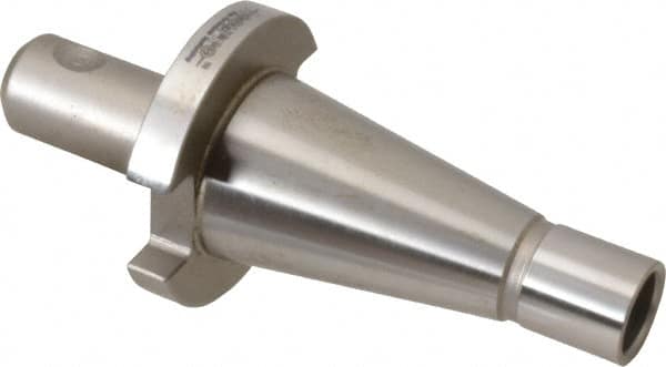 Accupro - NMTB30 Taper Shank 3/16" Hole End Mill Holder/Adapter - 3/4" Nose Diam, 1.3" Projection, 1/2-13 Drawbar, Through-Spindle Coolant - Exact Industrial Supply