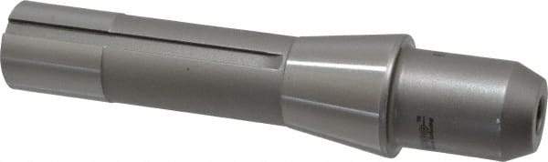 Accupro - R8 Taper Shank 3/8" Hole End Mill Holder/Adapter - 35.05mm Projection, 7/16-20 Drawbar, Through-Spindle Coolant - Exact Industrial Supply