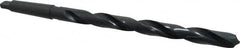 Interstate - 57/64", 3MT 118° Point High Speed Steel Taper Shank Drill Bit - Oxide Finish, 10" Flute Length, 15" OAL, Spiral Flute, Series 502 - Makers Industrial Supply