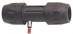 Transair - 1-1/2" ID, Air Hose Union with Vent - 232 Max psi, 8-1/8" Long, Plastic - Makers Industrial Supply