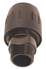 Transair - 1/2 Male NPT, 7/8" ID, Air Hose Male Connector - 232 Max psi, 2-3/4" Long, Plastic - Makers Industrial Supply