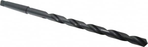 Interstate - 27/32", 3MT 118° Point High Speed Steel Taper Shank Drill Bit - Makers Industrial Supply