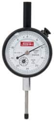 SPI - 0-25-0 Dial Reading, 0.0005" Graduation Dial Drop Indicator - 1-1/2" Dial, Revolution Counter - Makers Industrial Supply