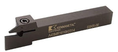 Kennametal - 0.8661" Max Depth of Cut, 5mm Min Groove Width, 170mm OAL, Right Hand Indexable Grooving Cutoff Toolholder - 32mm Shank Height x 63/64" Shank Width, A4..05.. Insert Style, A4SM Toolholder Style, Series A4 - Makers Industrial Supply