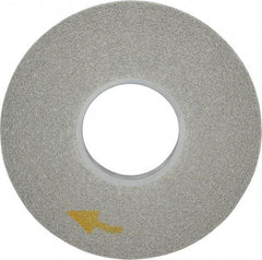 3M - 8" Diam, 1" Face Width, 3" Center Hole, Medium Grade, Aluminum Oxide Deburring Wheel - Convolute, Hard Density 8 Grade, 4,500 RPM - Makers Industrial Supply