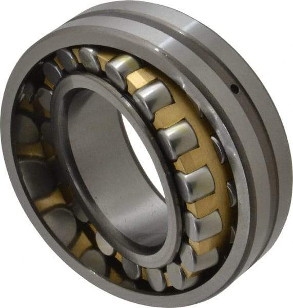 Value Collection - 1.9685" Bore Diam, 18,200 Lbs. Dynamic Capacity, Straight Spherical Roller Bearing - 3.5433" Outside Diam, 21,800 Lbs. Static Capacity, 0.9055" Thick - Makers Industrial Supply