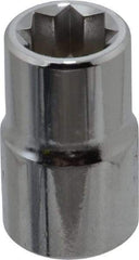 Proto - 7/16", 1/2" Drive, Standard Hand Socket - 8 Points, 1-7/16" OAL, Alloy Steel, Chrome Finish - Makers Industrial Supply