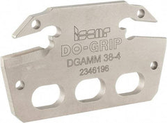 Iscar - Right Hand, 0.157 Inch Insert Width, Indexable Cutoff and Grooving Support Blade - DGAMM38-4 BLADE - Makers Industrial Supply