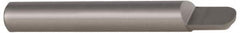 Accupro - 1/2" Shank Diam, 2" OAL, 1/2" Cut Diam, Ball Engraving Cutter - 9/16" LOC, 1 Flute, Right Hand Cut, Micrograin Solid Carbide, Uncoated - Makers Industrial Supply