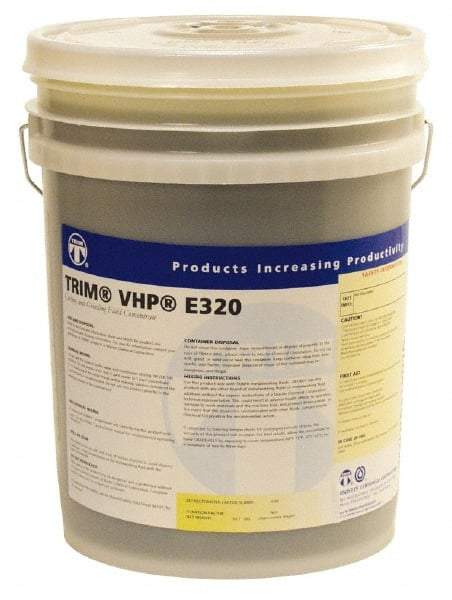 Master Fluid Solutions - Trim VHP E320, 1 Gal Bottle Cutting & Grinding Fluid - Water Soluble, For Drilling, Gundrilling, Gunreaming, Slotting - Makers Industrial Supply