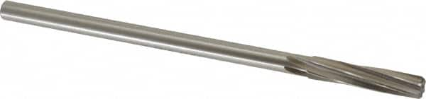 Alvord Polk - 5/16" High Speed Steel 6 Flute Chucking Reamer - Spiral Flute, 0.2792" Straight Shank, 1-1/2" Flute Length, 6" OAL - Makers Industrial Supply