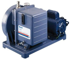 Welch Vacuum - 1 hp Rotary Vane Vaccum Pump - 115 Volts, 10.6 CFM, 20" Long x 14.1" Wide x 15.4" High - Makers Industrial Supply