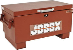 Jobox - 31" Wide x 18" Deep x 15-1/2" High Job Site Box - Steel, Brown - Makers Industrial Supply