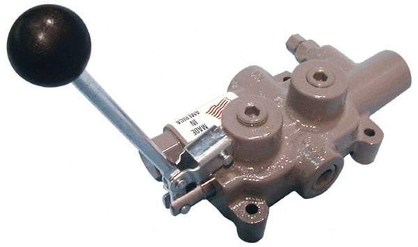 Prince - 25 GPM 3/4 Inlet Cast Iron Hydraulic Control Valve - 5-1/8" Wide x 12-1/2" Long - Makers Industrial Supply