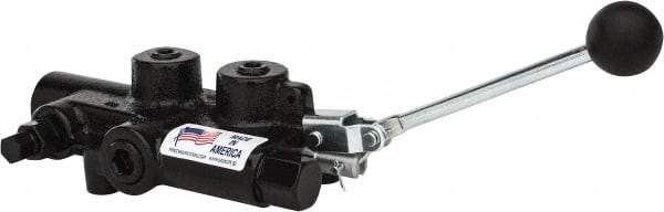 Prince - 25 GPM 3/4 Inlet Cast Iron Hydraulic Control Valve - 5-1/8" Wide x 12-1/2" Long - Makers Industrial Supply