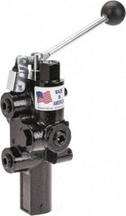 Prince - 20 GPM 1/2 Inlet Cast Iron Hydraulic Control Valve - 4-1/4" Wide x 12-1/4" Long - Makers Industrial Supply