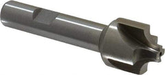 Interstate - 15/64" Radius, 7/8" Mill Diam, 4 Flute High Speed Steel Corner Rounding End Mill - Single End, Uncoated, 3-1/8" OAL, 1/2" Shank Diam - Makers Industrial Supply