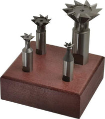 Value Collection - Dovetail Cutter Sets Included Angle: 45 Minimum Cutting Diameter (Inch): 3/8 - Makers Industrial Supply