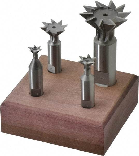 Value Collection - Dovetail Cutter Sets Included Angle: 45 Minimum Cutting Diameter (Inch): 3/8 - Makers Industrial Supply