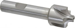 Interstate - 15/64" Radius, 7/8" Mill Diam, 4 Flute Cobalt Corner Rounding End Mill - Single End, Uncoated, 3-1/8" OAL, 1/2" Shank Diam - Makers Industrial Supply