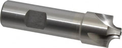 Interstate - 7/32" Radius, 7/8" Mill Diam, 4 Flute Cobalt Corner Rounding End Mill - Single End, Uncoated, 3-1/4" OAL, 3/4" Shank Diam - Makers Industrial Supply