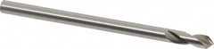 Interstate - 1/4" Body Diam, 90°, 4" OAL, High Speed Steel Spotting Drill - Makers Industrial Supply