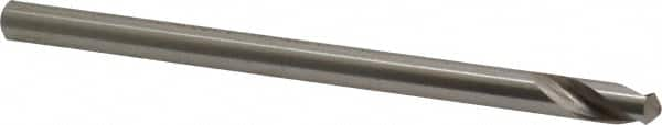 Interstate - 1/4" Body Diam, 120°, 4" OAL, High Speed Steel Spotting Drill - Makers Industrial Supply