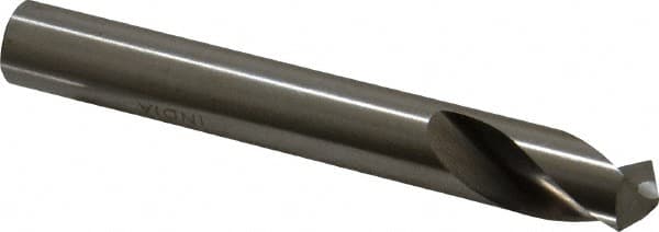 Interstate - 1/2" Body Diam, 120°, 3-3/4" OAL, High Speed Steel Spotting Drill - Makers Industrial Supply