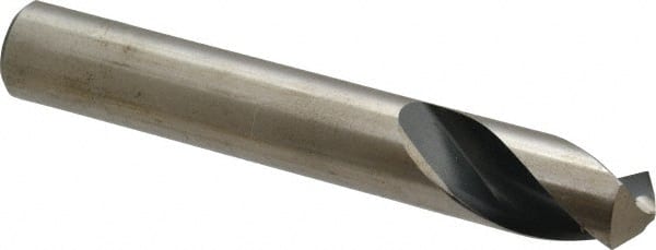 Interstate - 3/4" Body Diam, 120°, 5" OAL, High Speed Steel Spotting Drill - Makers Industrial Supply