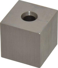 Mitutoyo - 0.95" Square Steel Gage Block - Accuracy Grade 0, Includes Certificate of Inspection - Makers Industrial Supply