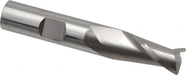 SGS - 1/2" Diam 2 Flute Solid Carbide 0.045" Corner Radius End Mill - Makers Industrial Supply